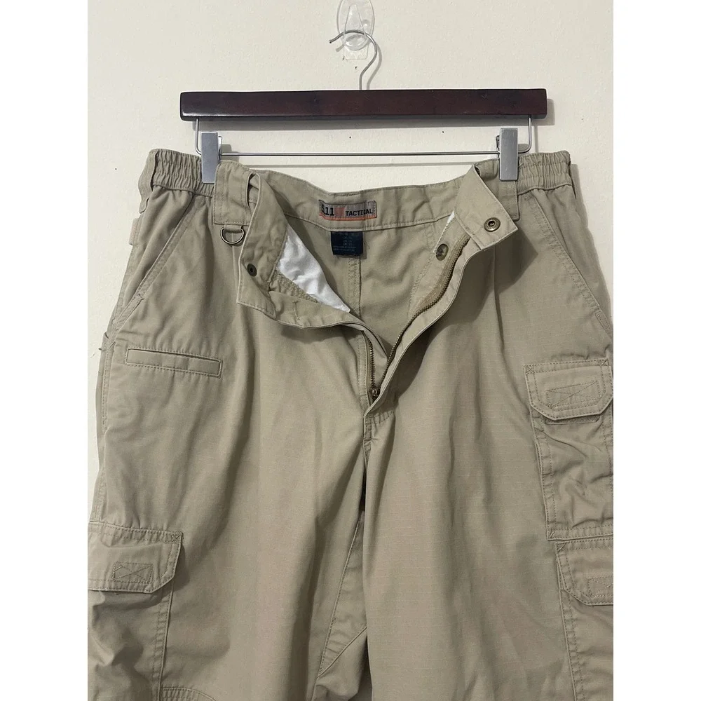 5.11‎ Tactical Khaki Utility Hiking Outdoors Gorpcore Ripstop Cargo Pants 38x32